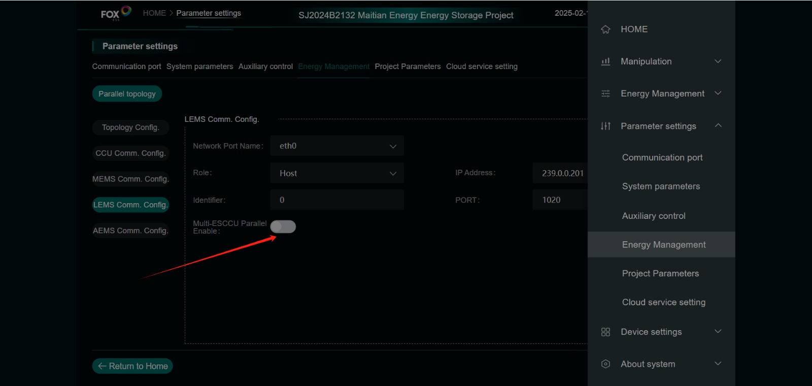 disable fox ems settings 3